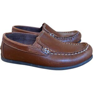 Florsheim Jasper Jr  Boys Dress Shoes Loafers in Saddle Brown size 11